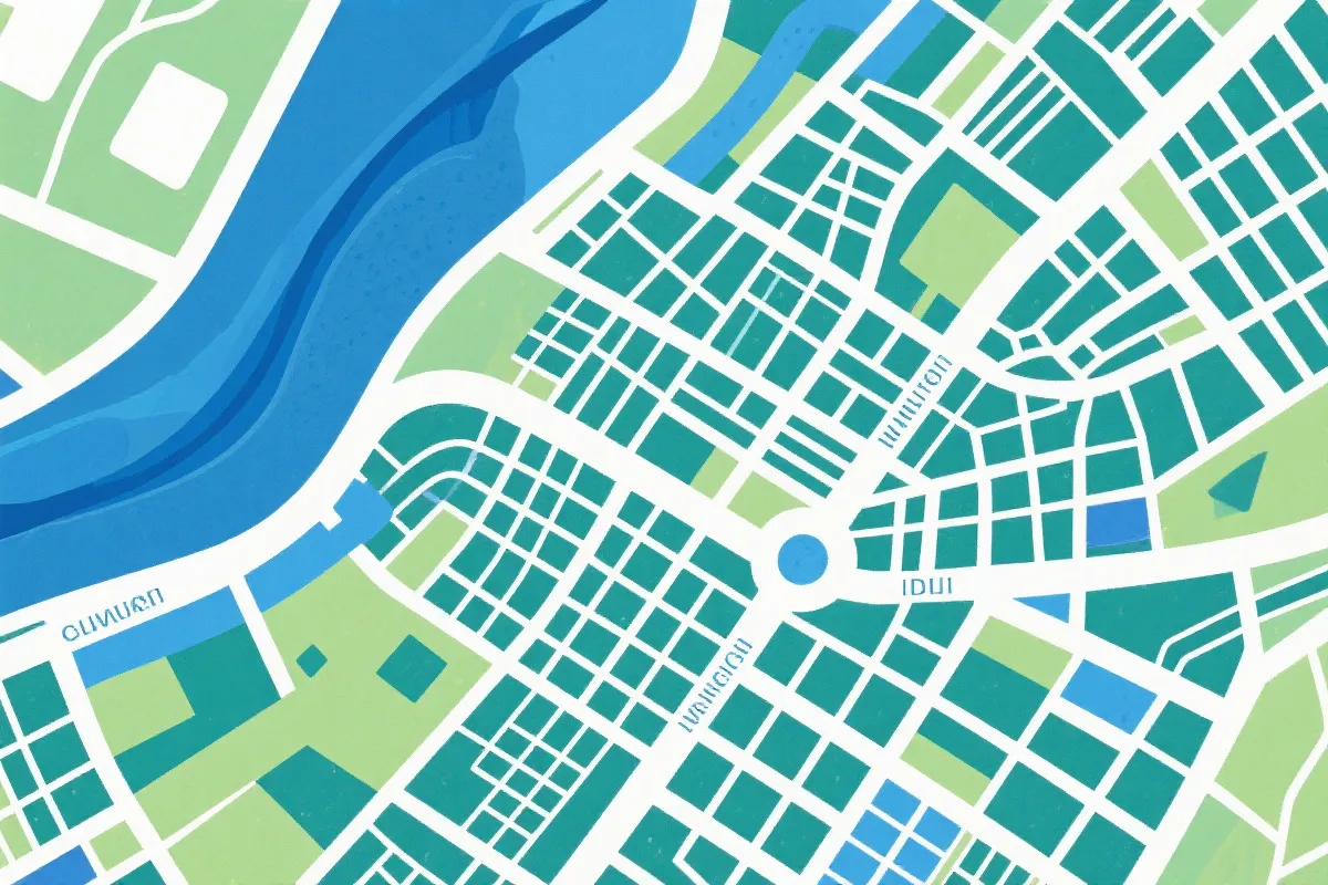 办公地点示意图